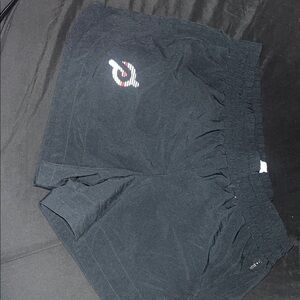 Peloton Black Athletic Shorts